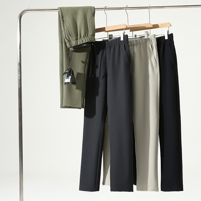 【King's Recommendation~3D Tailoring - Stretchy and Unconstrained】Spring Men's Sports Versatile Casual Straight-Leg Trousers Trend