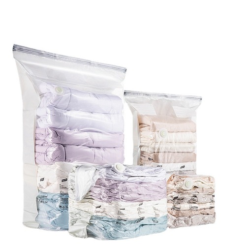 TALI Vacuum Compression Bag - No Vacuum Clothes and Bedding Storage Home Organizer Bag with Large 3D Cross-border Neutral Packaging