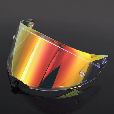 Lens Electroplated Sun Protection: Dəbilqə (Kaska) aksesuarları - tt-revo-transparent-revo-red