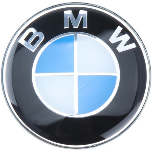 Suitable for BMW ten-claw 68MM wheel hub cap BMW blue and white wheel hub center cap 10-foot black and white wheel hub logo modification