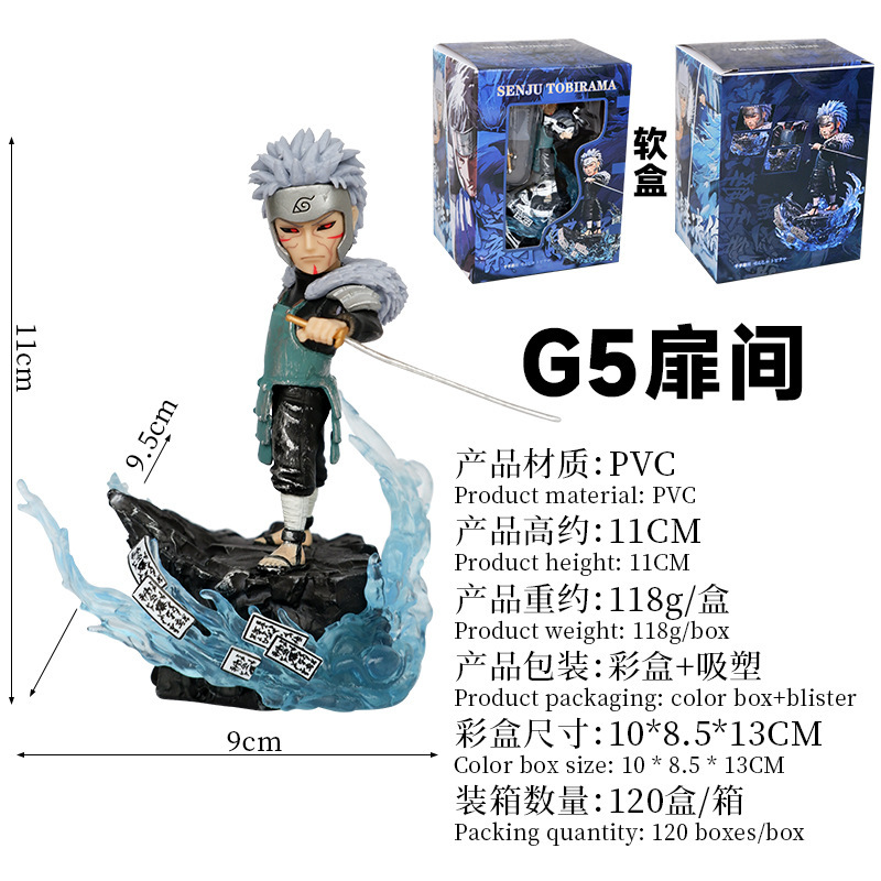 忍者初代と第二世代 G5 千手柱間千手扉間箱入りフィギュア風景モデル装飾品卸売|undefined