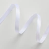 Polyester Ribbon Solid Color 1CM [White]