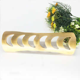 竹制杯架茶杯托展示架功夫茶具折叠茶架竹茶滤器茶道配件厂家批发