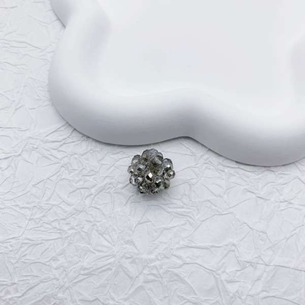Creative woven beads handmade with zircon