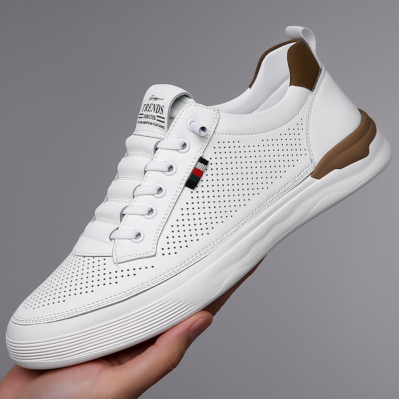 흰색 아웃컷 스타일