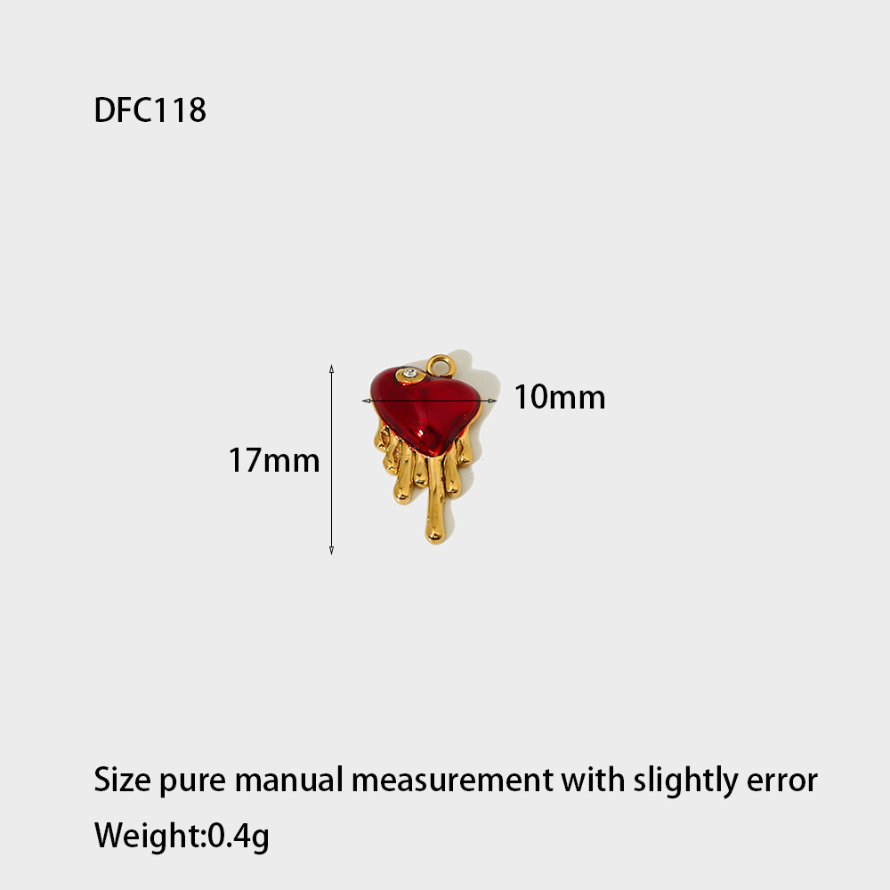 5g Weight 0.03µm Gold Plating Thickness PVD Coated Gold Plating Process Pendant Jewelry Making Type 8*25mm Jewelry Making Size 18K Real Gold Plated Plating Material 1 Piece Quantity 304 Stainless Steel Material Moon, Candy, Giraffe Pattern IG Style Style Enamel Craft 1 Piece 8*25mm 304 Stainless Steel Moon Candy Giraffe Pendant 12