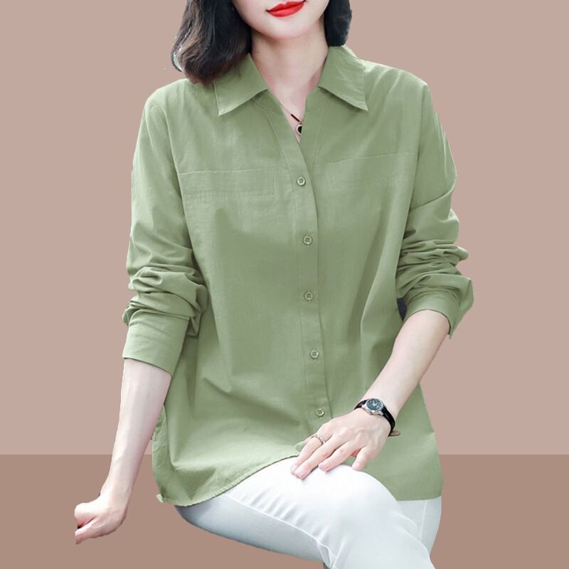 Fashionable Plus-Size Long-Sleeve Shirt for Women, New 2026 Autumn Collection, Stylish Blouse with a Sense of Design Fashionable Plus-Size Long-Sleeve Shirt for Women, New 2026 Autumn Collection, Stylish Blouse with a Sense of Design