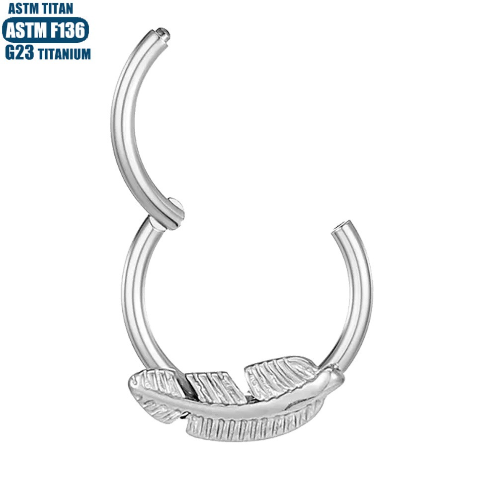 Labret piercing jewelry detail image