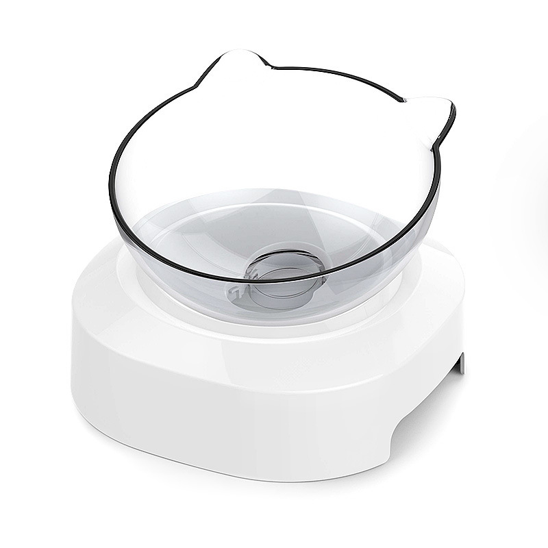 Прозрачная чаша для кошек уха