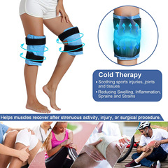 Cross-border Knee Brace Ice Pack Sports Gear Calf Cooling Bag Calf Hot & Cold Therapy Gel Cooling Knee Support Physiotherapy Kit