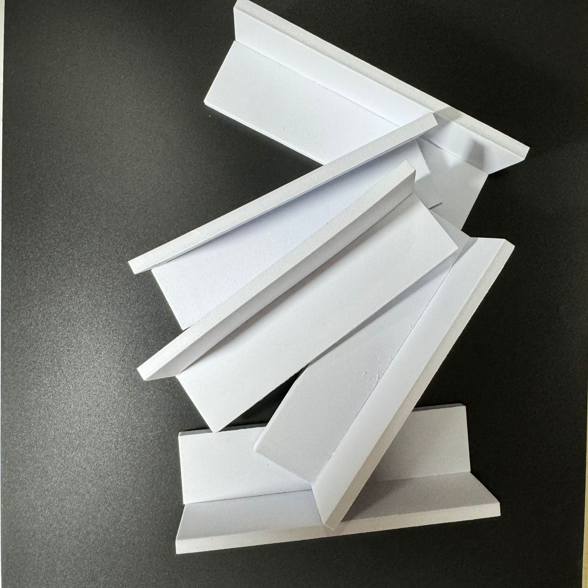 白色eva护角家具产品包装防撞减震L型EVA泡棉卡槽护角防护条厂家