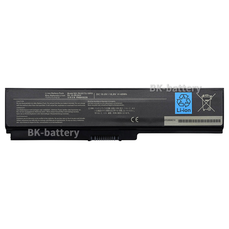 Suitable for Toshiba L730 L700 L600 L630D L750 C600 Laptop Battery Pa3817U-1Brs