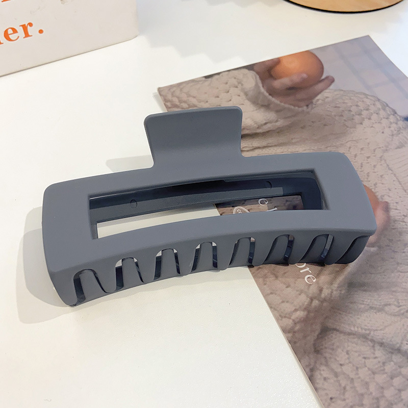 13cm Volumen de pelo clip de tiburón grande clip de pelo cuadrado de nuevo cabeza clip de pelo tocado updo clip de pelo chica