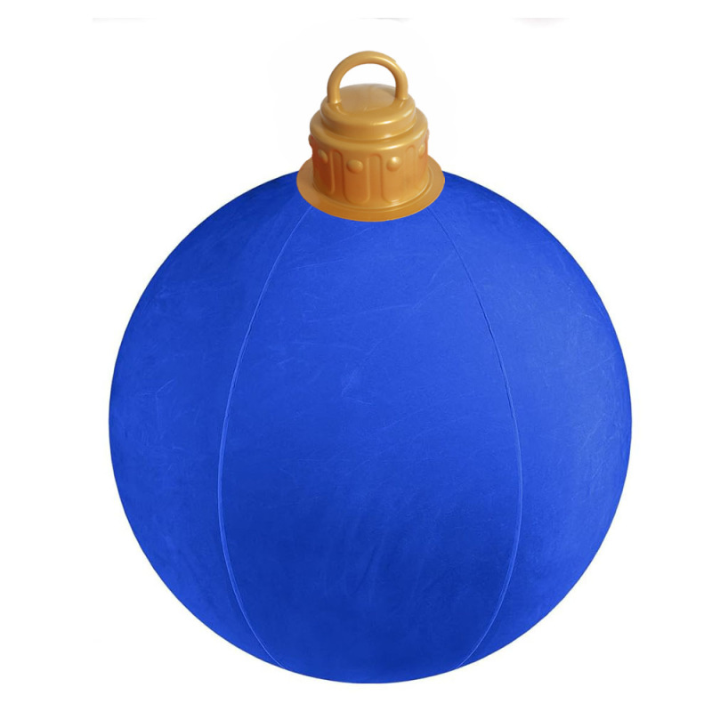 跨境圣诞节用品Christmas庭院派对氛围装饰布置PVC灯笼充气圣诞球|undefined