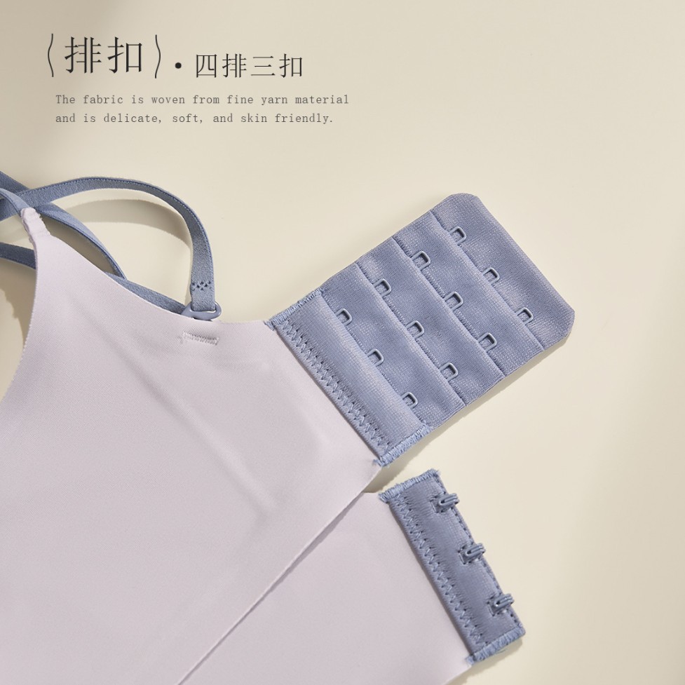 Venta directa de fábrica Comercio electrónico transfronterizo Sudeste de Asia Vietnam Tailandia Mujeres sin costuras Taza delgada Sujetador de recolección lateral de una pieza