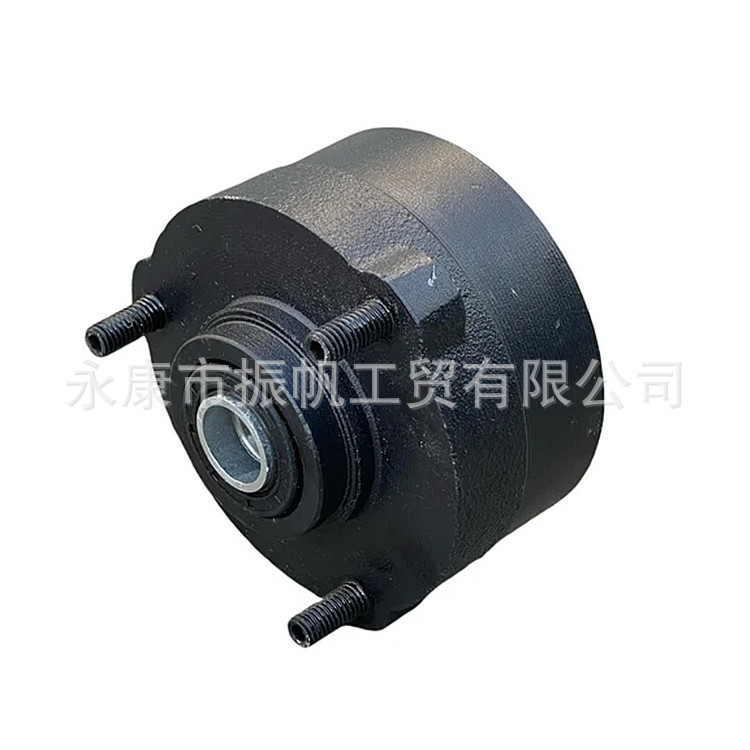 Atv Drum Brake Hub, Four-Wheel Small Bull Atv Mars Front Drum Brake Flange, 3-Hole Wheel Hub Cover, Front Drum Brake Rotor