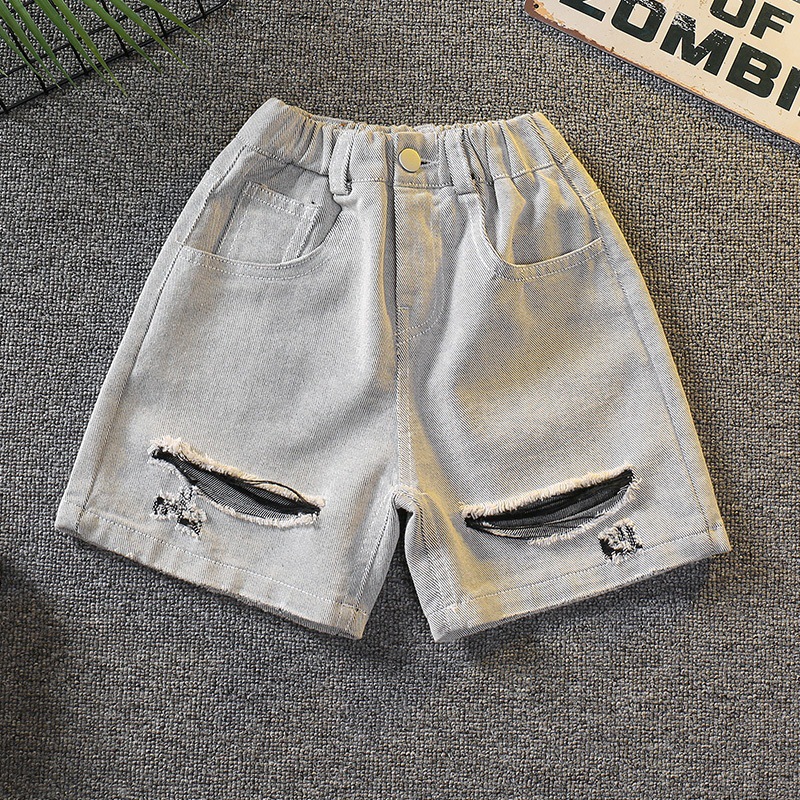 7338 Traje de verano para niños 2025 Nuevo chaleco sin mangas de estilo occidental para niños Verano delgado Versión coreana de dos piezas Verano