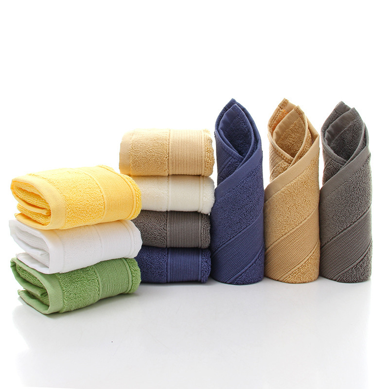 Square Towel Pure Cotton Towel Combed Cotton Thickened 65g Class a Formaldehyde-Free Hotel Home Use Supermarket Gift Manufacturer Wholesale