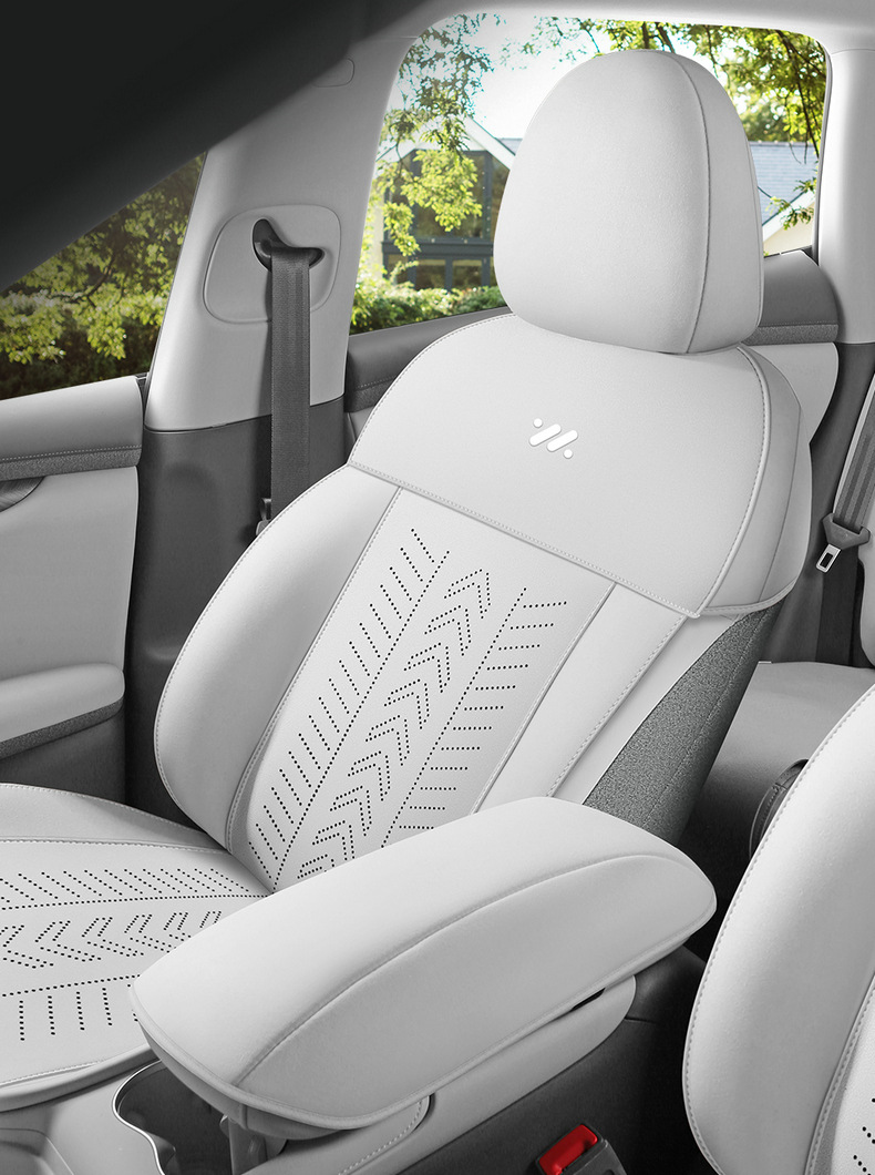 23-25 Zhiji LS6 Special Car Cushion Fur Four Seasons Universal Seat Cushion Breathable Half Pack Seat Cushion Cover
