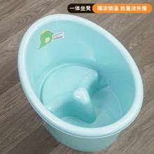 家用婴儿洗澡盆儿童泡澡桶宝宝洗澡沐浴桶可坐加厚大号厂家赵山东