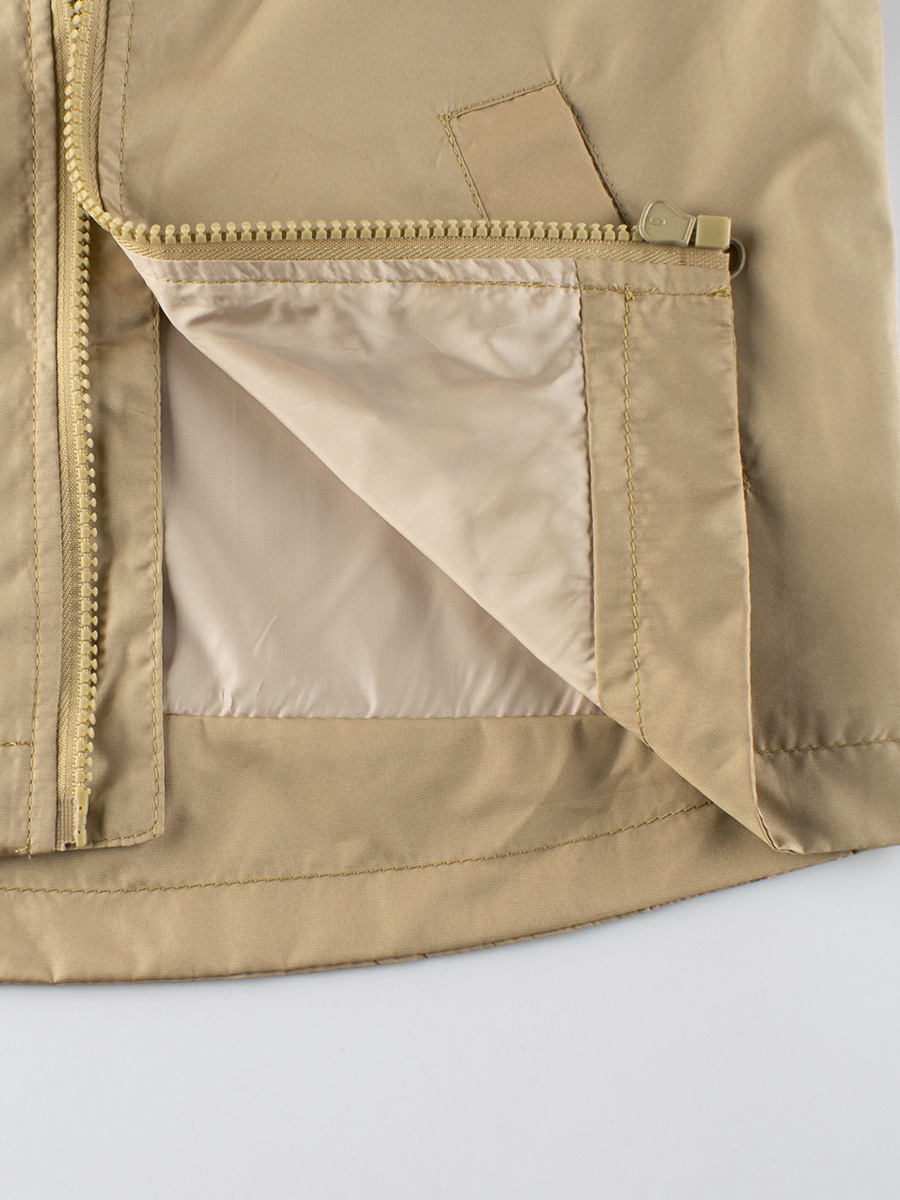 27kids niños chaqueta de primavera 2025 nueva chaqueta delgada para niños medianos y grandes ropa infantil con capucha envío directo