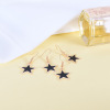 Summer Japanese design earrings, simple and elegant design, trend of season