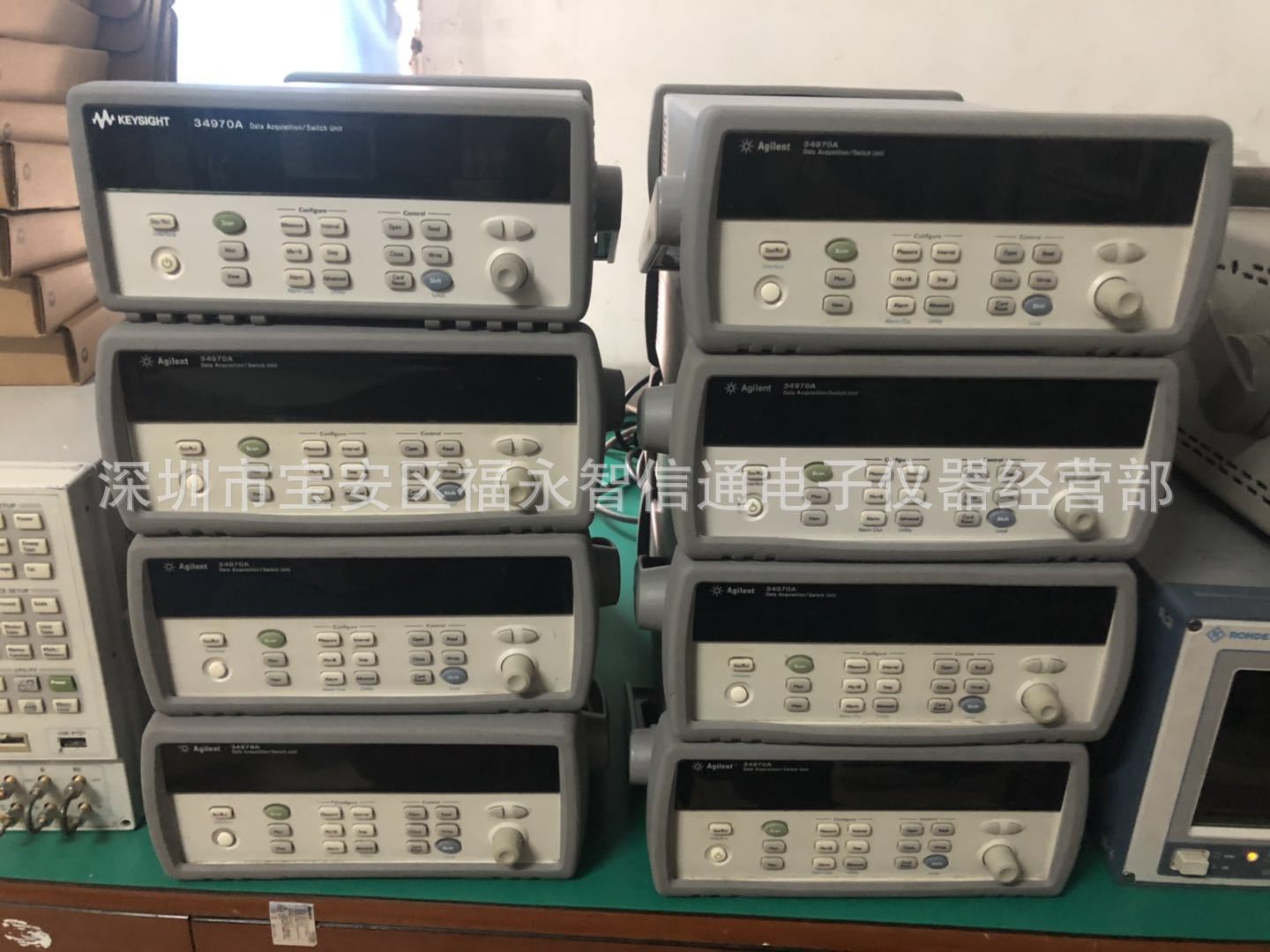 现金回收agilent34970A 安捷伦34970A数据采集仪34972A