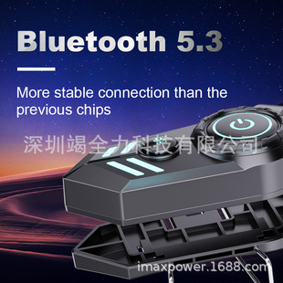 X20 Cross-Border Popular Helmet Bluetooth Headset Waterproof Noise Reduction Motorcycle Headset Helmet Headset Manufacturer