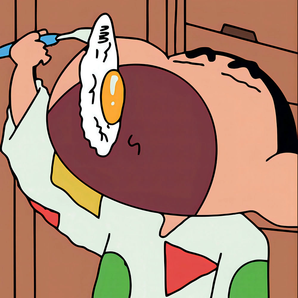 Digital cartoon crayons, children's coloring book, DIY, (Physicals)