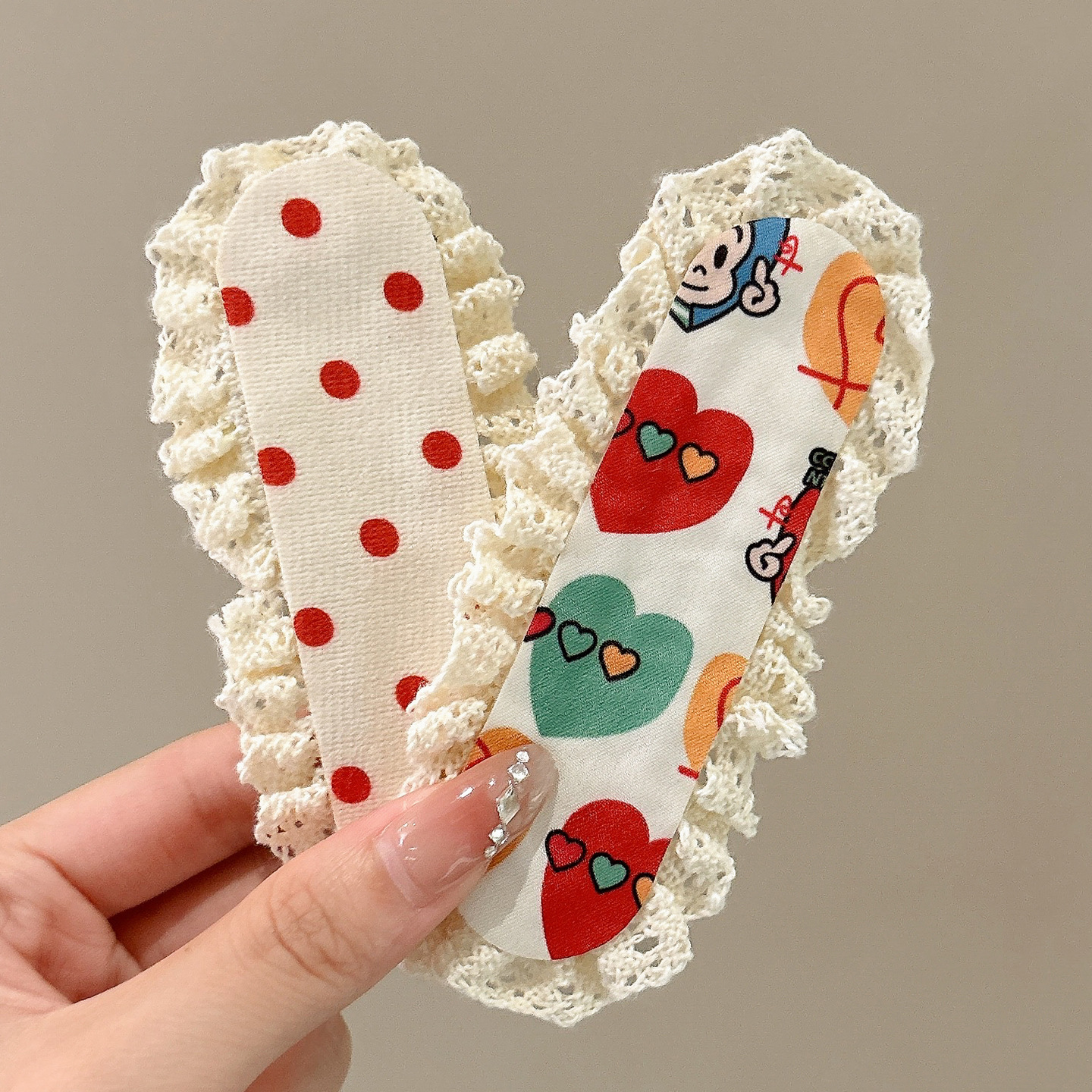 Bebé adornamiento de cabello de encaje dulce fijación de la frente de la niña fijación de cabello de la chica encantadora magia infantil magia