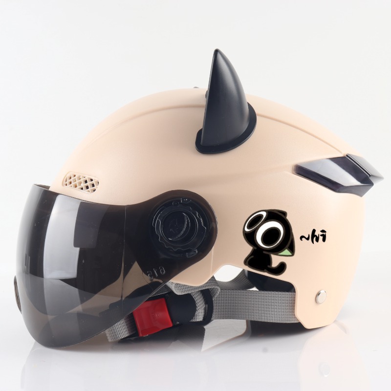Children's Helmets, Foreign Trade Cross-Border Electric Vehicle Safety Helmets, Motorcycle Cartoon Helmets, Student and Child Helmets, Parent-Child Helmets