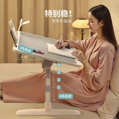 ベッドの上の小さなテーブルの学習テーブルは折り畳み可能で、パソコンの机の寮の学生が字を書くベッド用の家庭用寝室です。