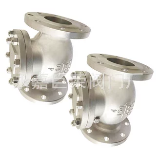 H44W-150LB H44W-300LB美标不锈钢法兰止回阀关阀冲击力小