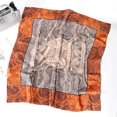 新品90*90cm麗錦緞大方巾實體店會員伴手禮絲巾 三亞旅遊防曬披肩