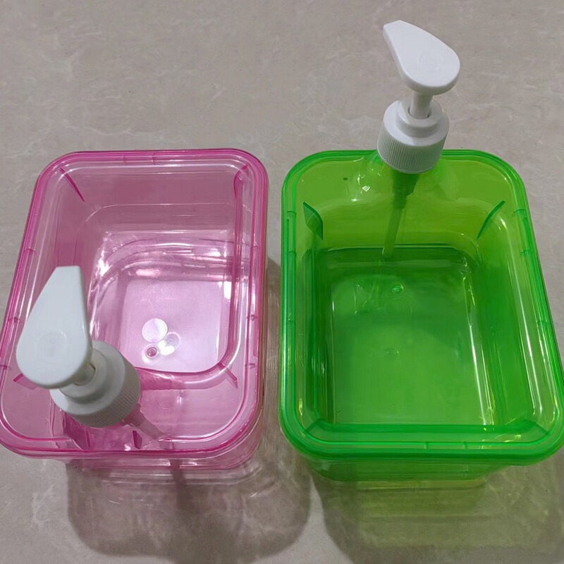 Cross-border kitchen detergent press box soap box dish brush pot soap liquid press soap dispenser soap dispenser