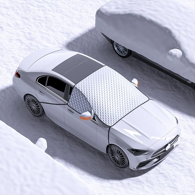 Car snow shield new energy car winter sun