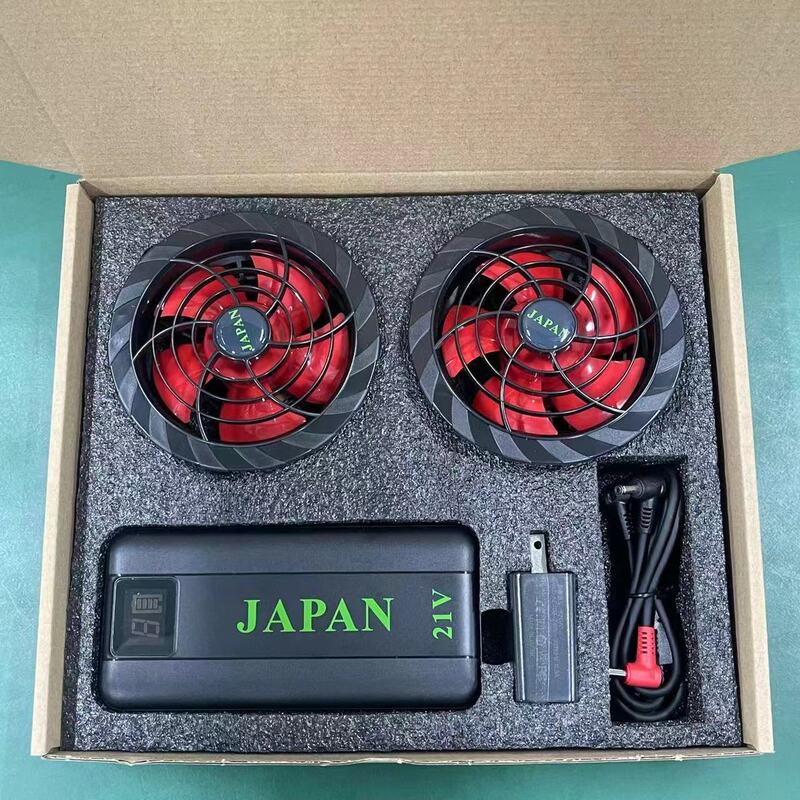 Boxed 21V 84000Mah Air Conditioning Suit Brushless Fan Battery Accessories Maximum Air Volume Use 12 Hours Boxed 21V 84000Mah Air Conditioning Suit Brushless Fan Battery Accessories Maximum Air Volume Use 12 Hours