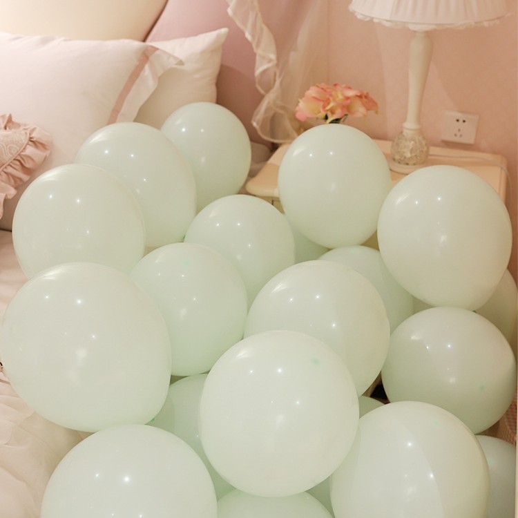 バルーン卸売マカロンカラー厚みのある防爆ショッピングモール店舗イベント装飾シーン誕生日アレンジメントさまざまな色|undefined