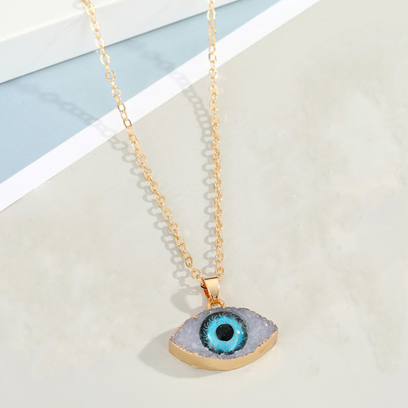 Demon Eye Earrings Necklace display picture 7