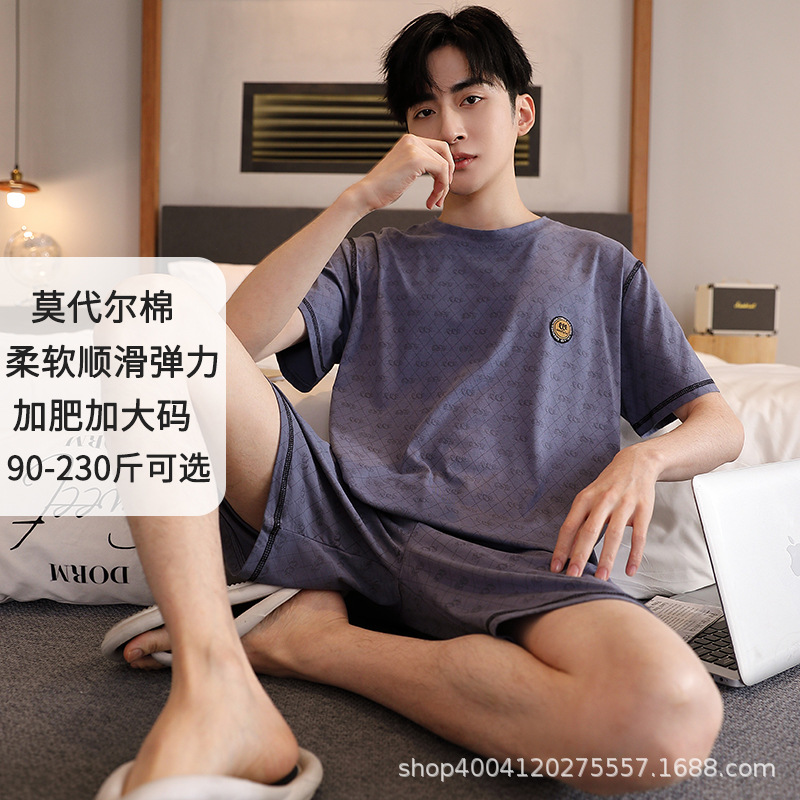 XM7718 남성용 모달 반팔 반바지