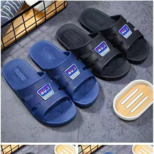 吴川夏季防滑耐磨男士拖鞋家居酒店浴场摆地摊跑江湖PVC塑料男鞋