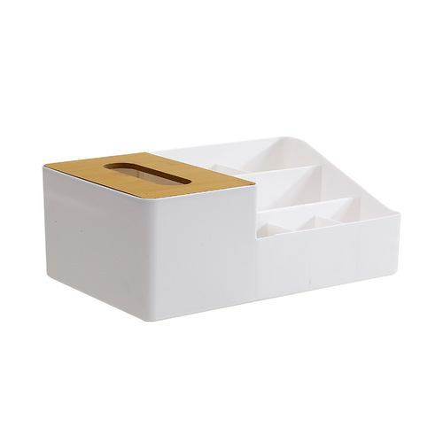 Bamboo pattern cover tissue box Nordic living room restaurant minimalist roll paper box hotel home desktop storage paper box