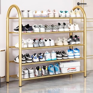 Simple Shoe Rack Household Doorway Indoor Space-saving Storage Artifact Dormitory Rental House Multi-layer Storage Small Narrow Shoe Cabinet