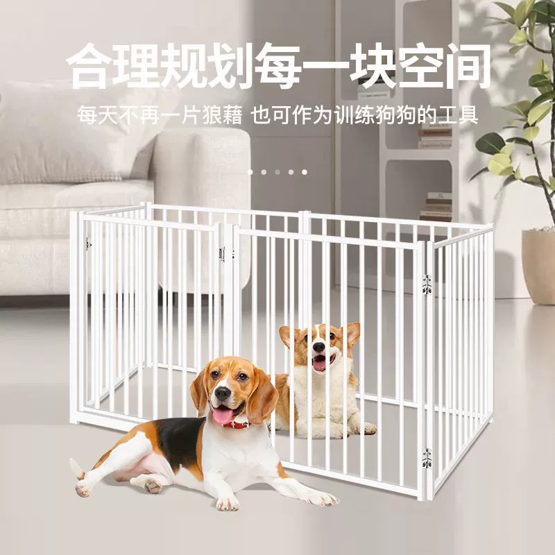 Домашние животные Дверной забор для собак Малый и маленький собачий клетка изолирующий забор для собак может выпрямить складной ограждение