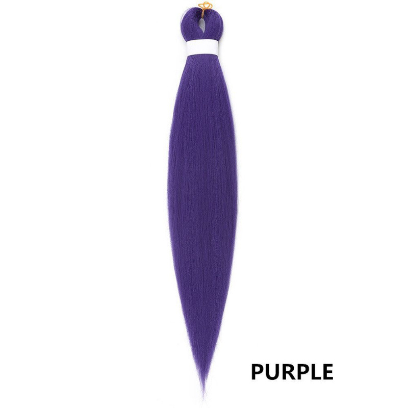 Fijo de baja temperatura de agua caliente FR Easy Braid Fibra química Trenza sucia Multicolor Negro Pechón suave y esponjoso