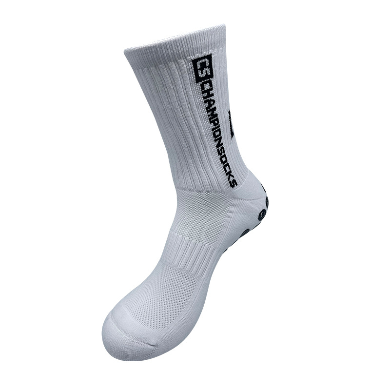 Foshan venta al por mayor de pegamento caliente antideslizante fútbol deportes calcetines sudor absorbente de choque absorbente resistente al desgaste adultos baloncesto toalla Calcetines