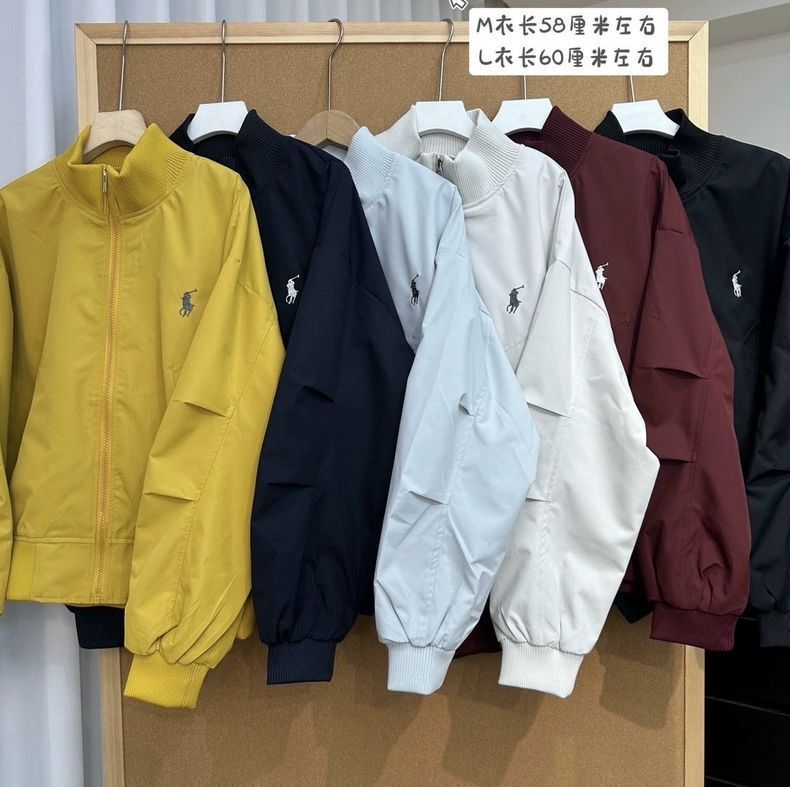 2025潮牌黄色宽松百搭小马立领长袖短外套女春秋休闲气质百搭上衣|undefined