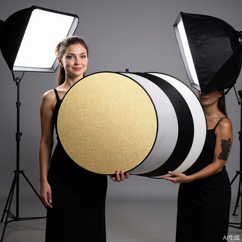 Reflective Board Photography Portable Small Five-In-One Camera Photography Background Paper