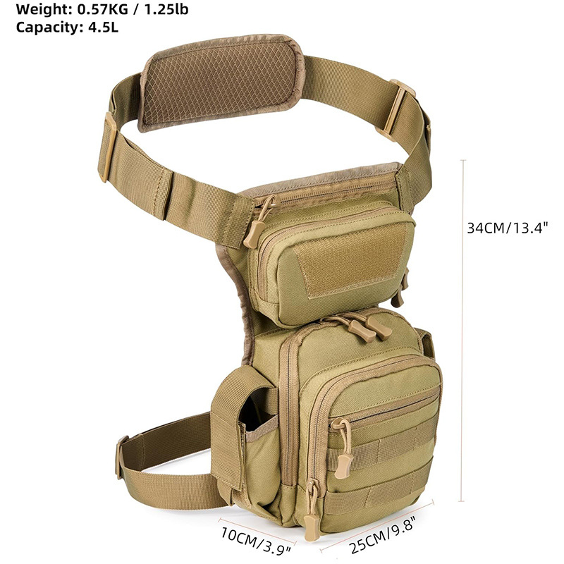 Tactical leg bag