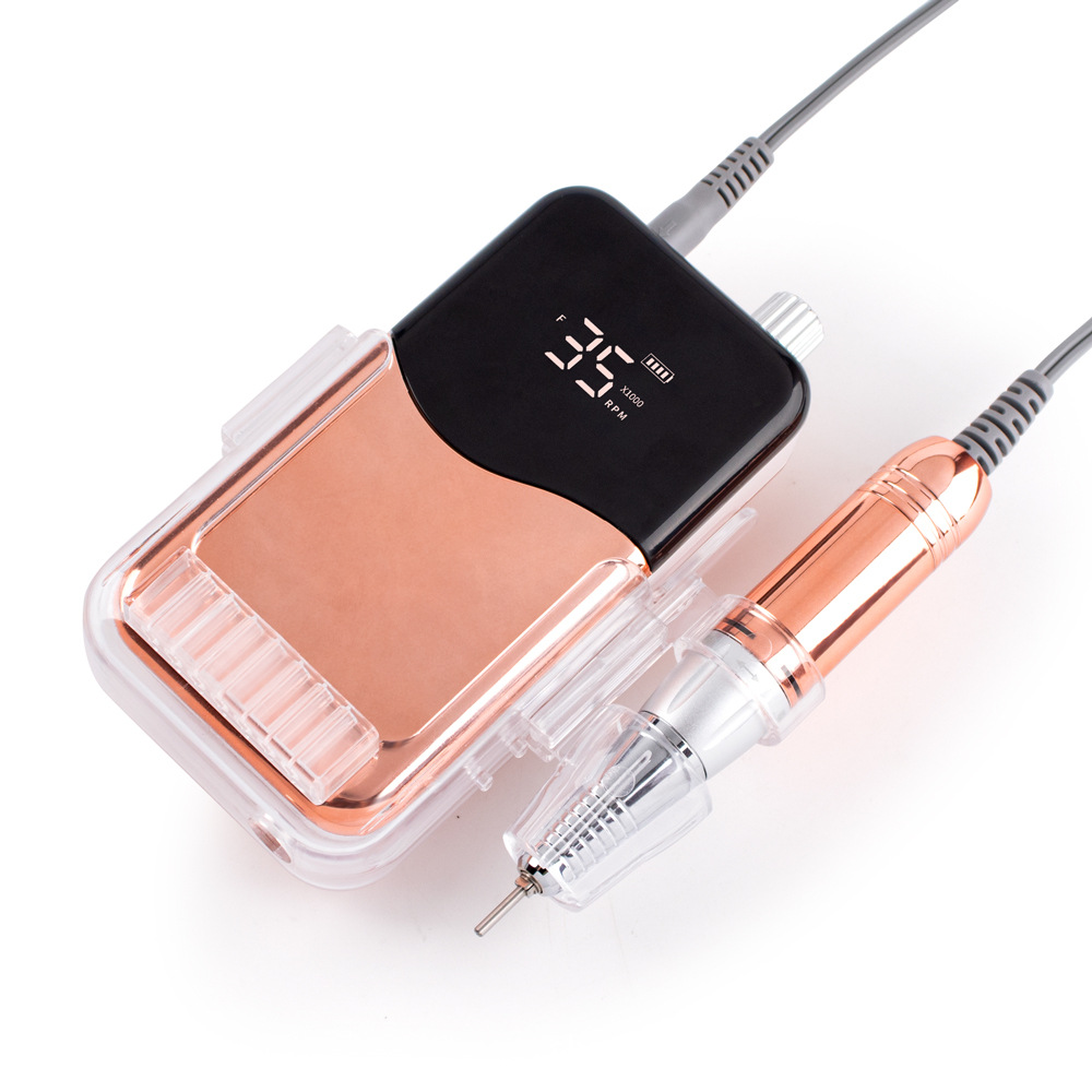 Máquina de manicure especial de descarga de uñas portátil 35000 rpm pulido de uñas herramientas de manicure transfronterizas en stock